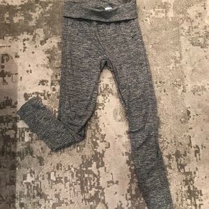 Nike Dri Fit Heather Grey Seamless Leggings